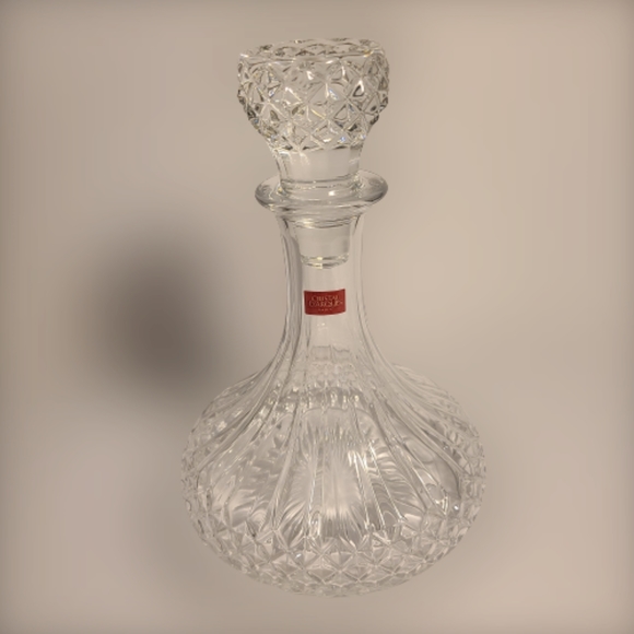 NWOT Cristal D'Arques Longchamp Decanter - Picture 1 of 5